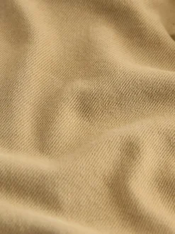 Next Wide Fit Pull On Twill Jeans (3-16yrs) Stone Outlet