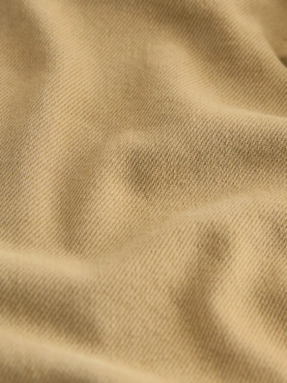 Next Wide Fit Pull On Twill Jeans (3-16yrs) Stone Outlet