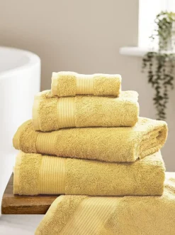 Next Sunshine Yellow Egyptian Cotton Towel Hot