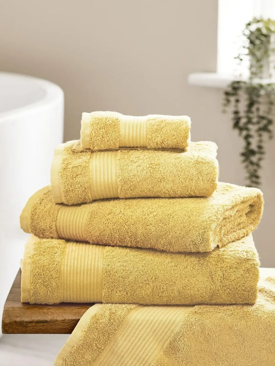 Next Sunshine Yellow Egyptian Cotton Towel Hot