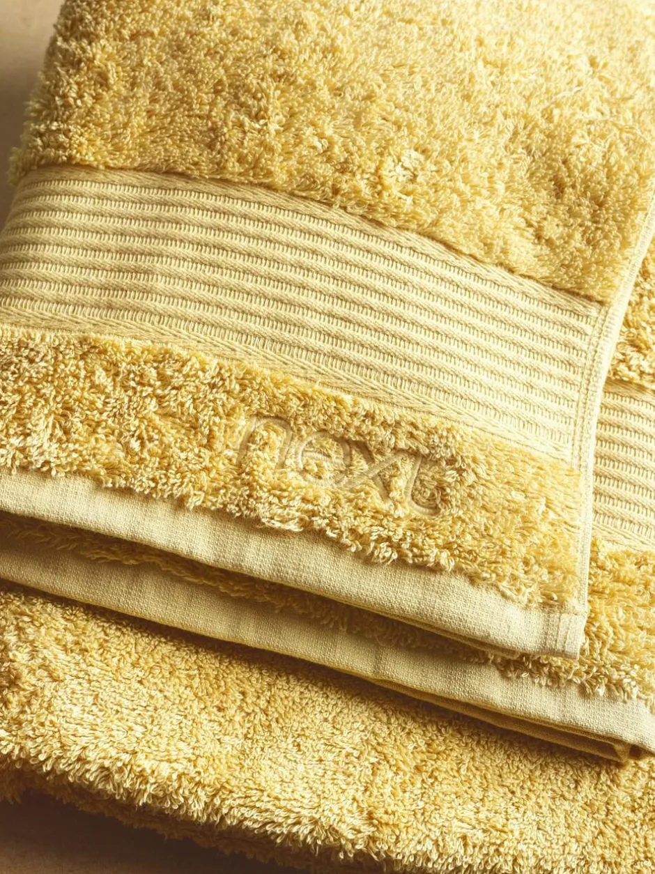 Next Sunshine Yellow Egyptian Cotton Towel Hot