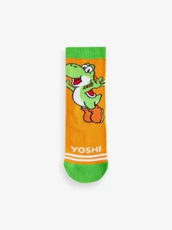 Next Character Cotton Rich Socks 5 Pack Super Mario Clearance