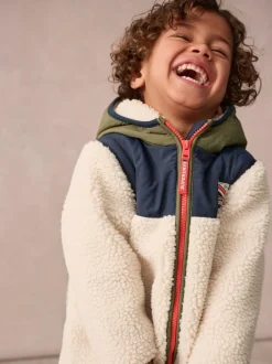 Superdry Beige Sherpa Snowsuit Online