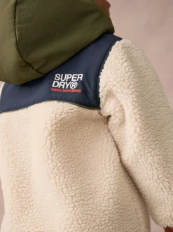 Superdry Beige Sherpa Snowsuit Online
