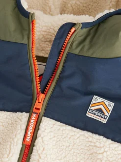 Superdry Beige Sherpa Snowsuit Online