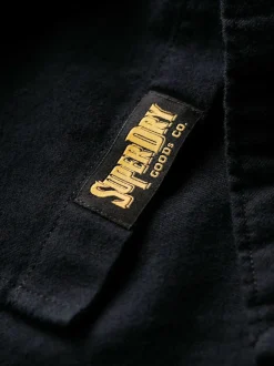 Superdry Trailsman Relaxed Fit Overshirt Black Best