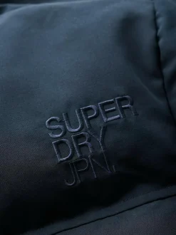 Superdry Everest Short Hooded Puffer Jacket Eclipse Navy Discount