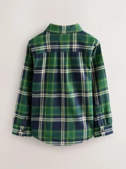 Superdry Check Shirt Green Clearance