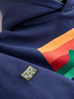 Superdry Navy Mix Hoodie Outlet