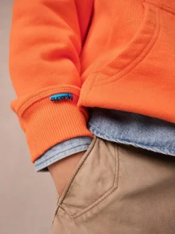 Superdry Essentials Hoodie Orange Best