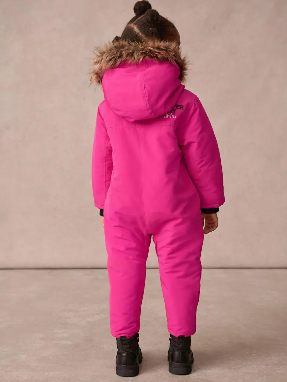 Superdry Pink Everest Snowsuit New