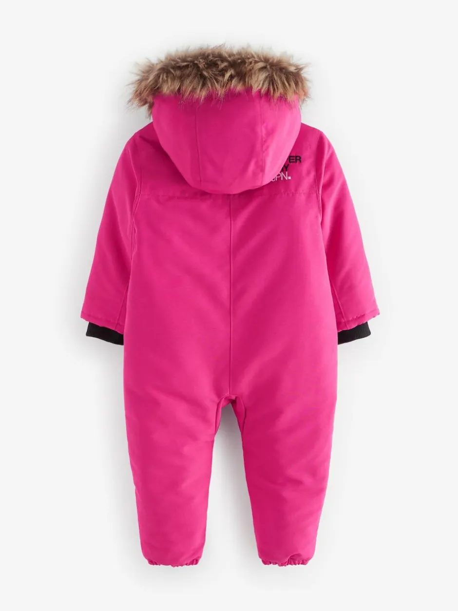 Superdry Pink Everest Snowsuit New