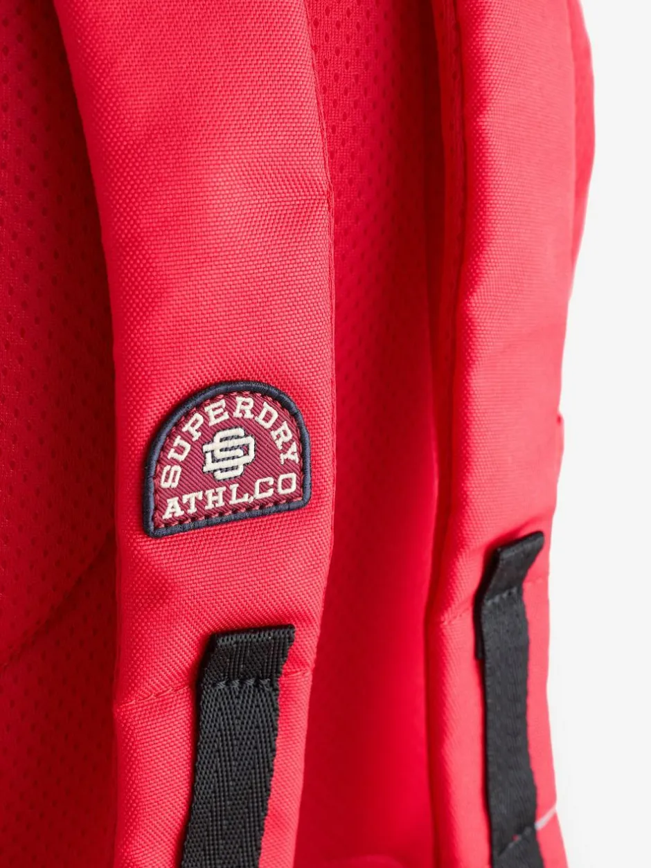 Superdry Back to School Embroide Varsity Badge Logo Backpack Red Best