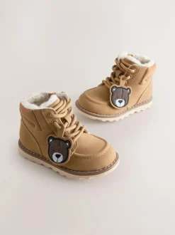 Next Lace-Up Boots Tan Brown Bear Best