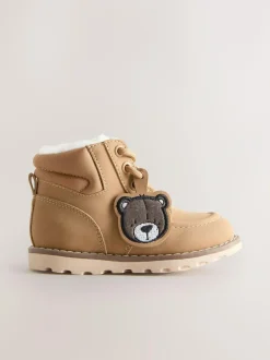 Next Lace-Up Boots Tan Brown Bear Best