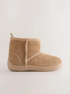 Next Tan Brown First Walker Suede Pull On Boots Sale