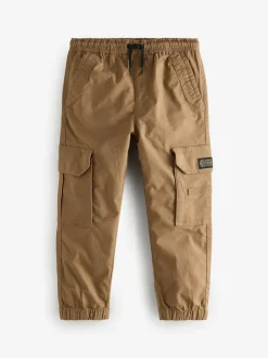 Next Tan Brown Loose Fit Cargo Trousers (3-16yrs) Clearance