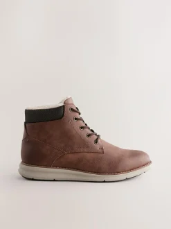 Next Low Casual Boots Tan Brown Best