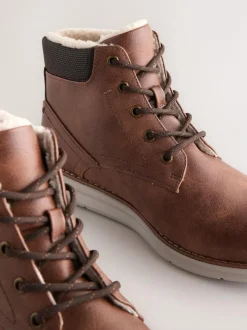 Next Low Casual Boots Tan Brown Best