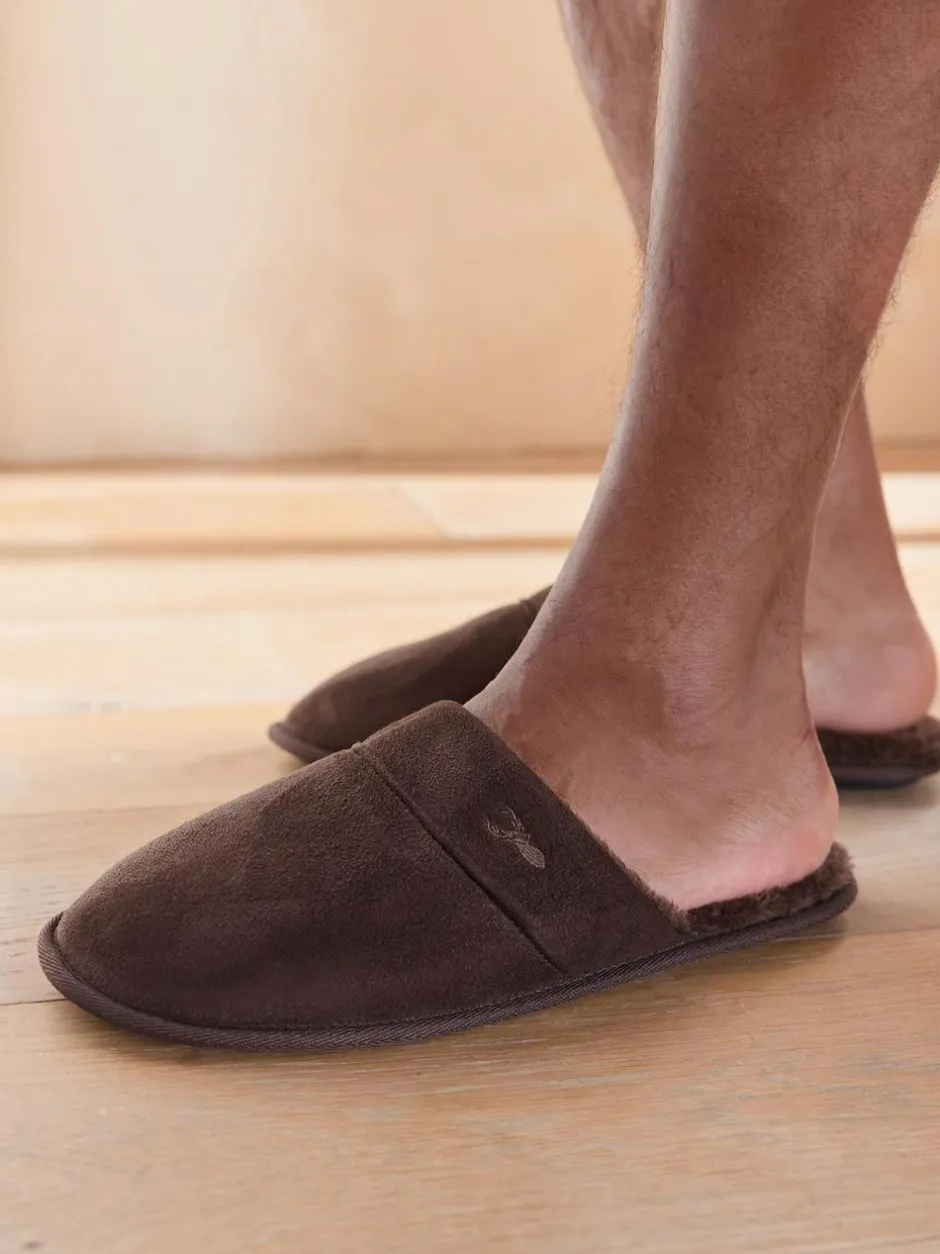Next Mule Slippers Tan Brown Online