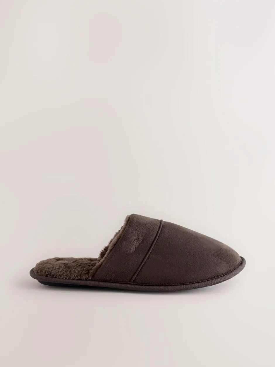 Next Mule Slippers Tan Brown Online