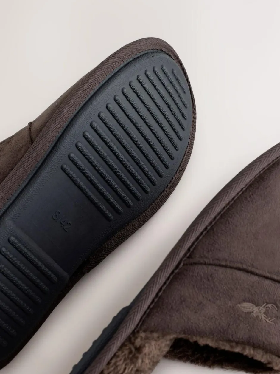 Next Mule Slippers Tan Brown Online