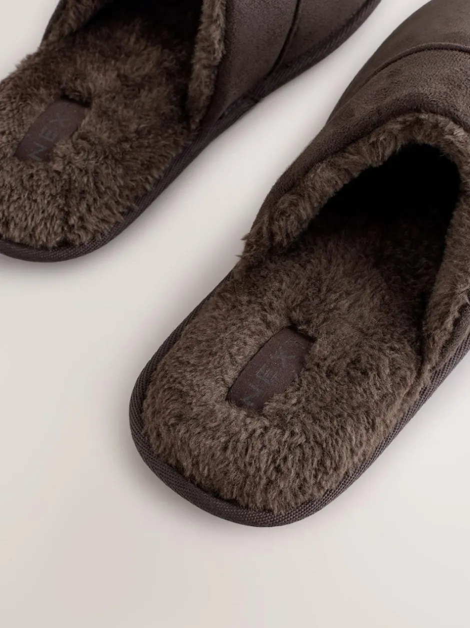 Next Mule Slippers Tan Brown Online