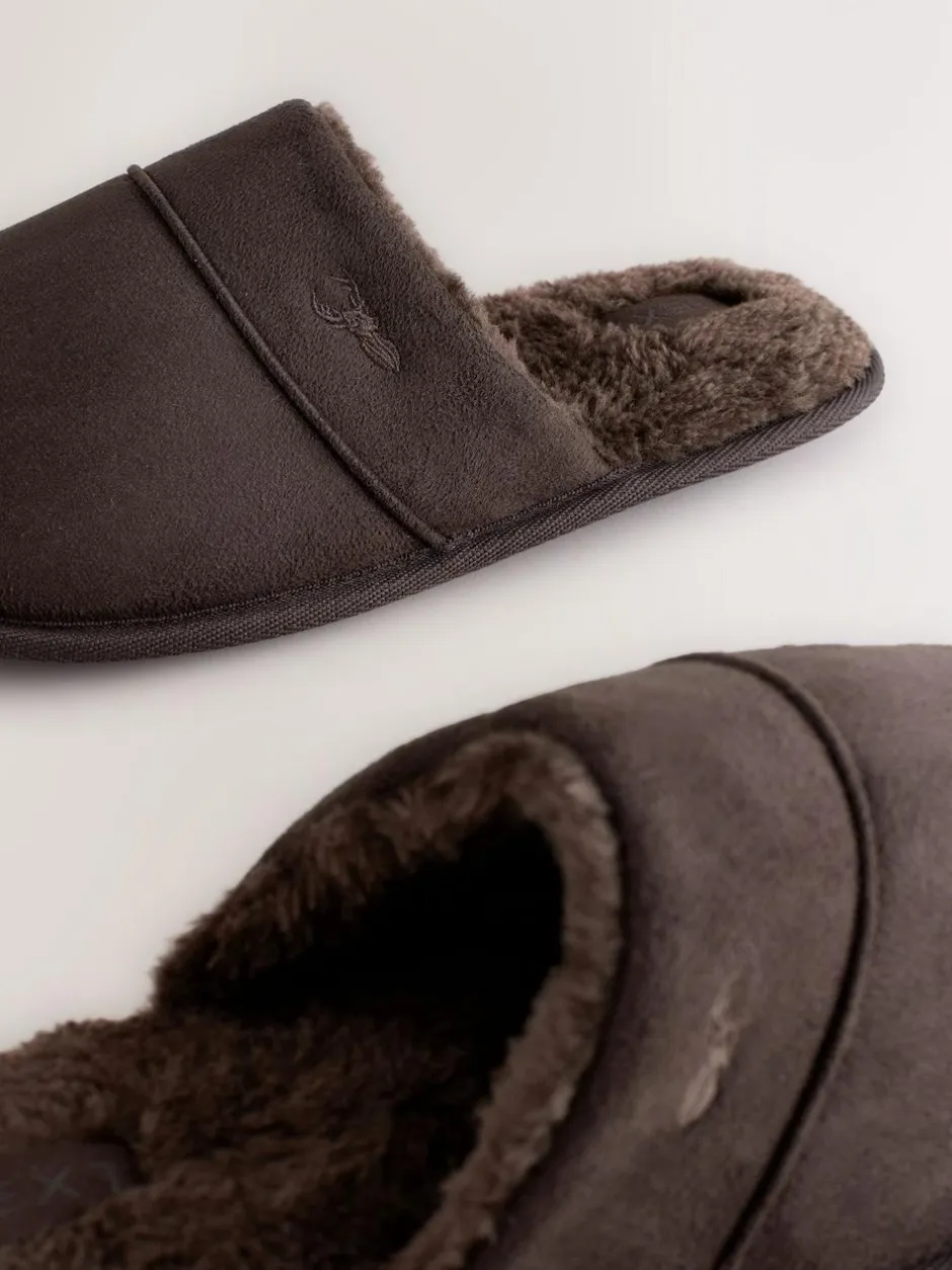 Next Mule Slippers Tan Brown Online