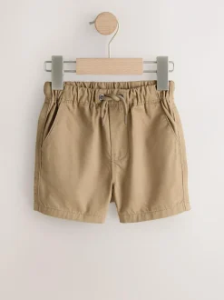 Next Tan Brown Pull On Shorts (3mths-7yrs) Discount