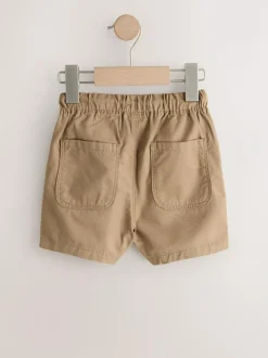 Next Tan Brown Pull On Shorts (3mths-7yrs) Discount