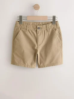 Next Regular Fit Chino Shorts (3-16yrs) Tan Brown Best