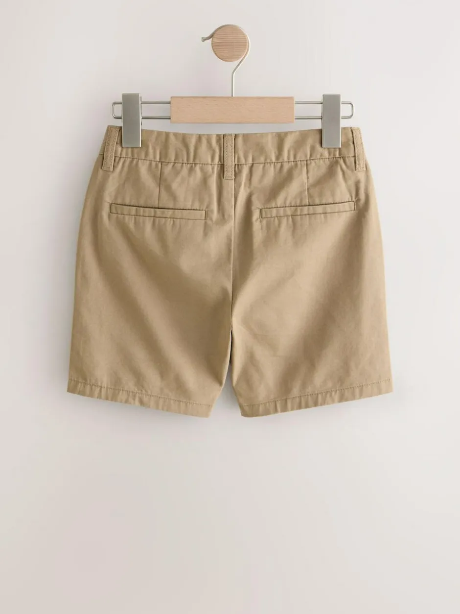 Next Regular Fit Chino Shorts (3-16yrs) Tan Brown Best