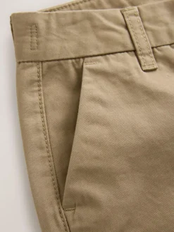 Next Regular Fit Chino Shorts (3-16yrs) Tan Brown Best