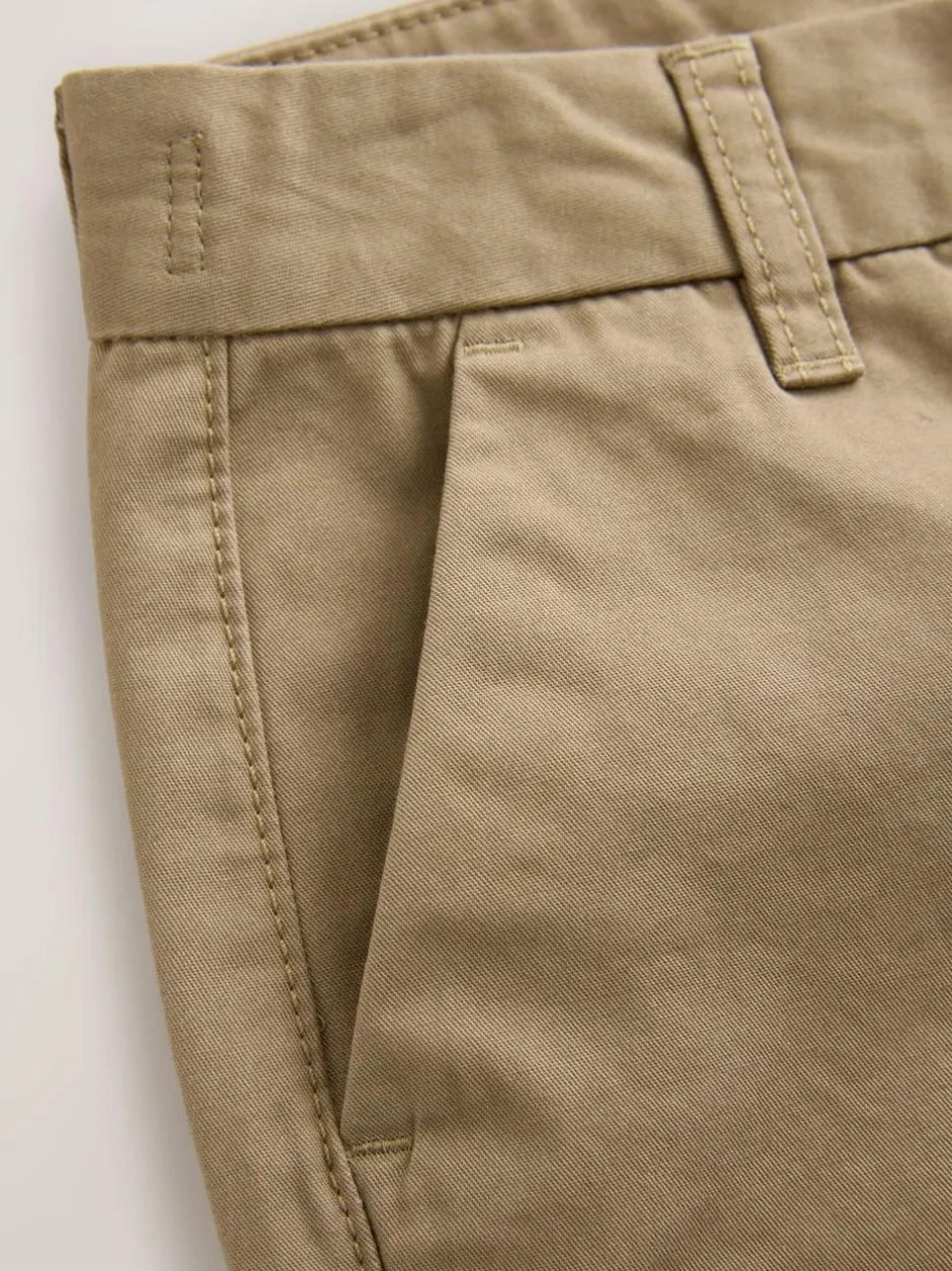 Next Regular Fit Chino Shorts (3-16yrs) Tan Brown Best