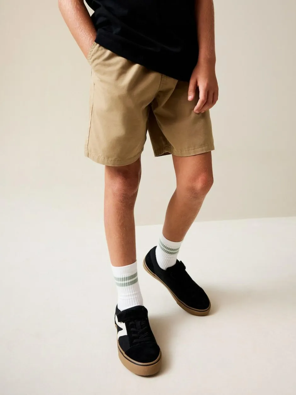 Next Tan Brown Regular Fit Shorts (3-16yrs)