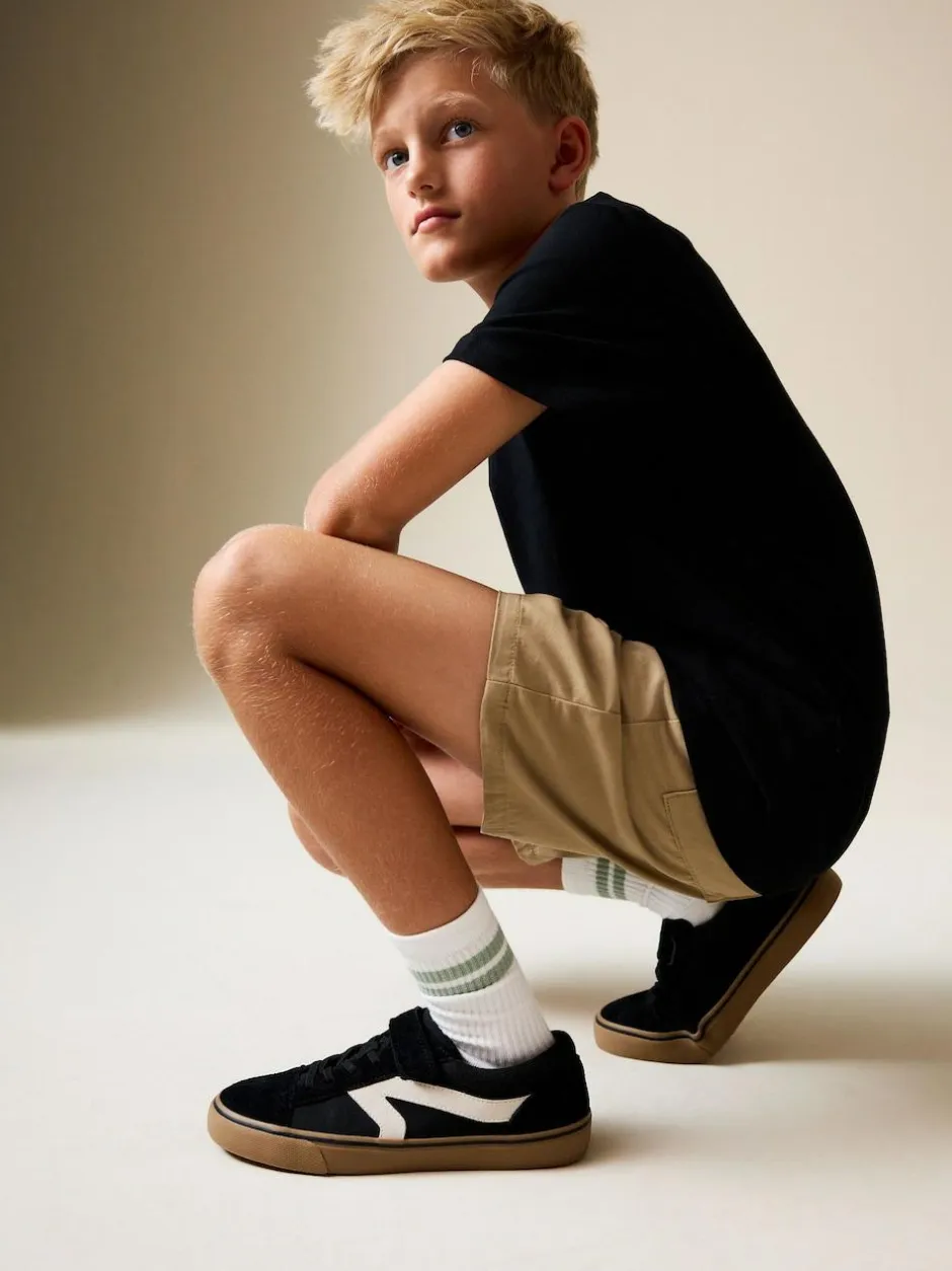 Next Tan Brown Regular Fit Shorts (3-16yrs)