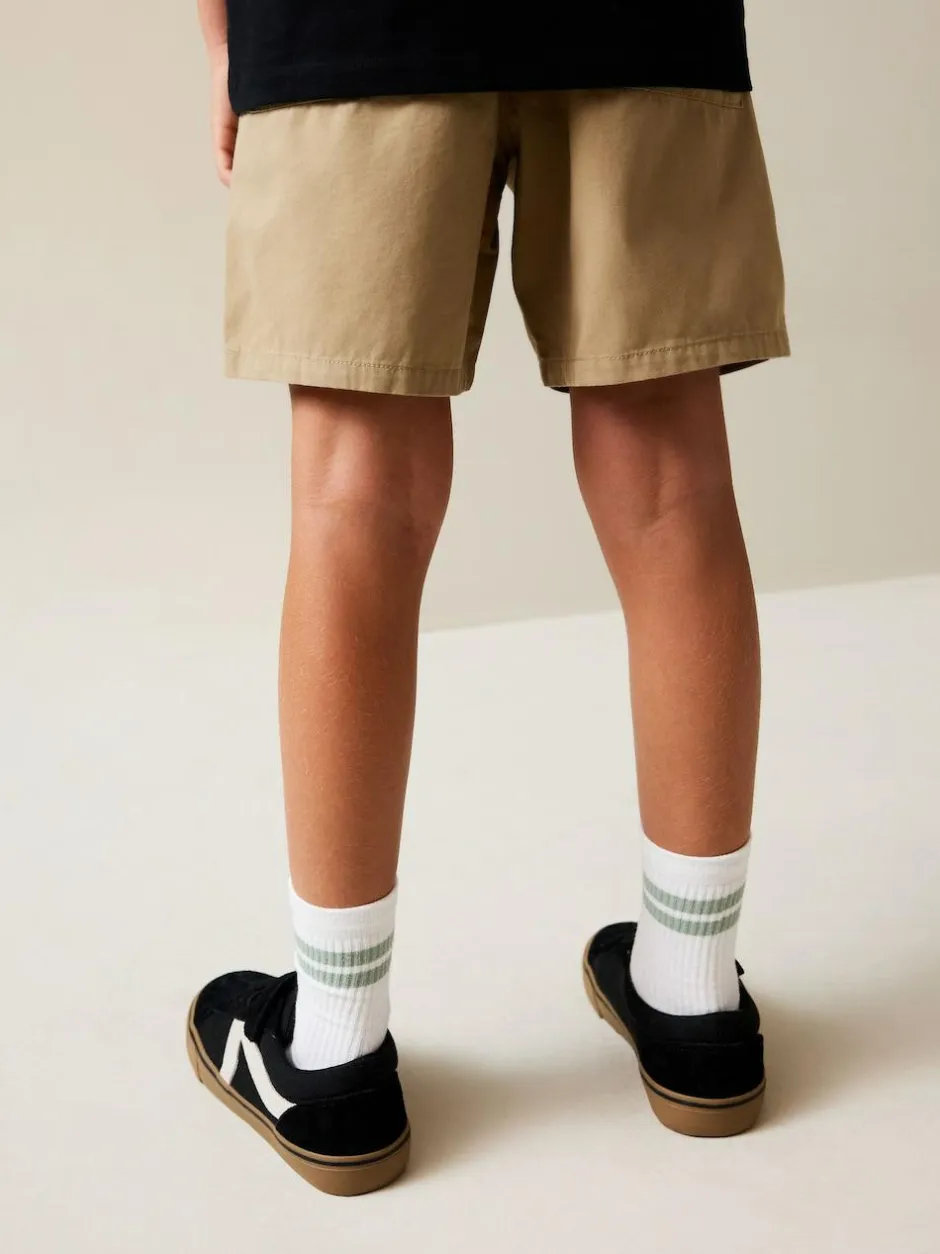 Next Tan Brown Regular Fit Shorts (3-16yrs)