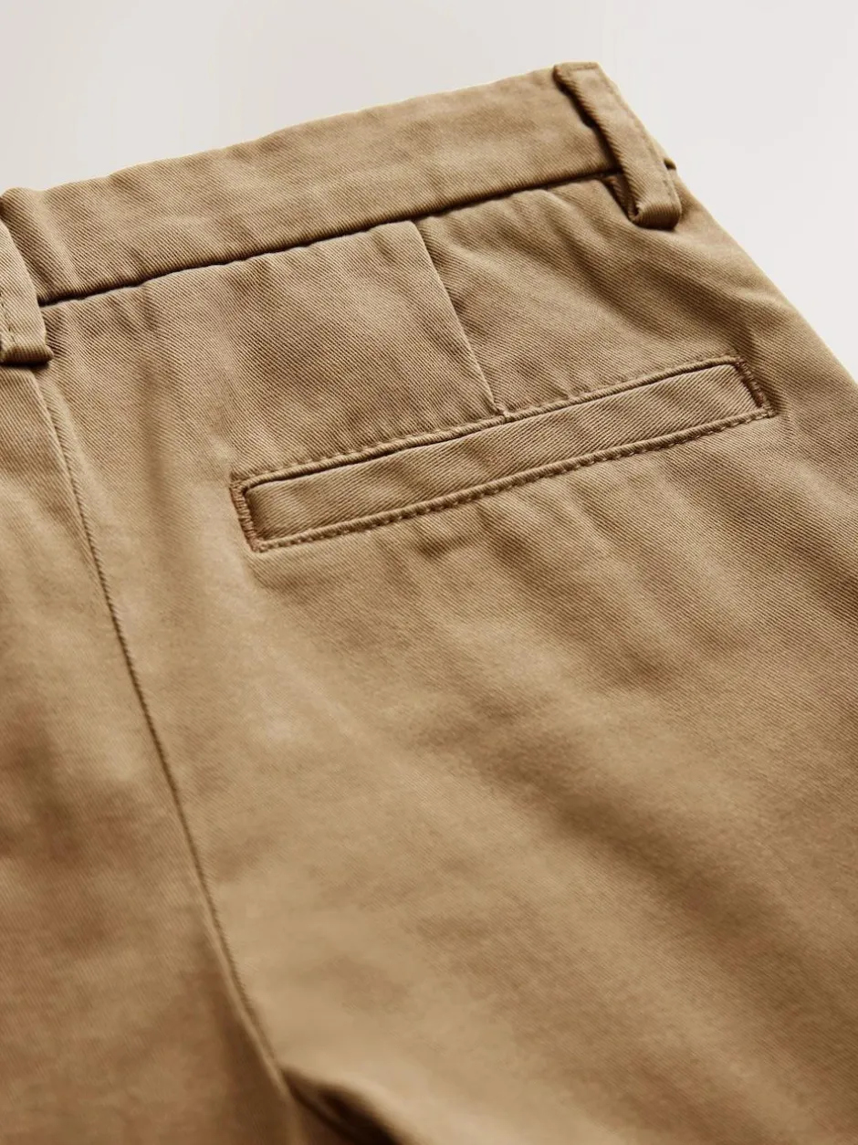 Next Tan Brown Skinny Fit Stretch Chino Trousers (3-17yrs) Best