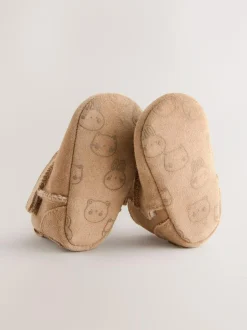 Next Suede Baby Pull-On Boots (0-24mths) Tan Brown Outlet