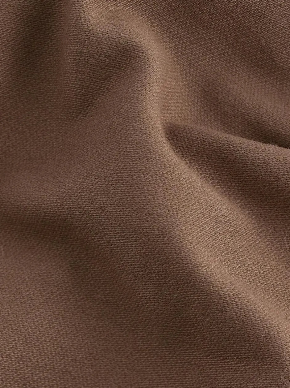 Next Wide Fit Rib Waist Pull-On Trousers (3-16yrs) Tan Brown Best