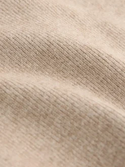 Next Zip front knitted Shacket (0mths-2yrs) Tan Brown Clearance
