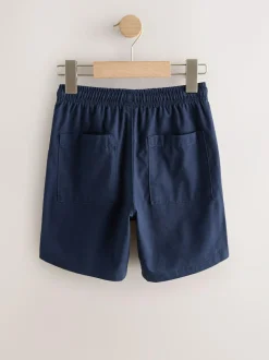 Next 3 Pack Shorts (3-16yrs) Tan/Navy Blue/Blush Discount