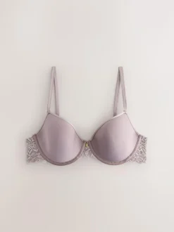 Next Pad Full Cup Premium Ultimate Comfort Lightweight Breathable T-Shirt Bra Taupe Hot