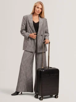 Ted Baker Icon Case Croc Cabin Case Black Clearance