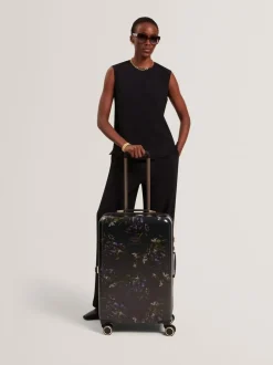 Ted Baker Blue Midnight Bloom Medium Suitcase Best