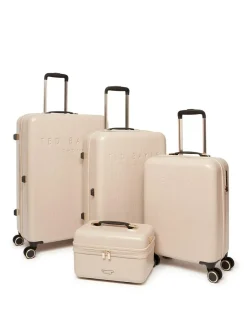 Ted Baker Icon Case Croc Large Suitcase Nude Hot
