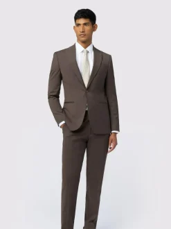 Ted Baker Tailoring Brown Tonic Jacket Discount