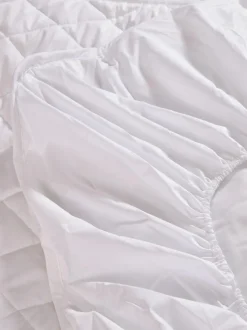 The Linen Consultancy TLC 5 Star Hotel Concept Waterproof Polycotton Qui White Protector Best