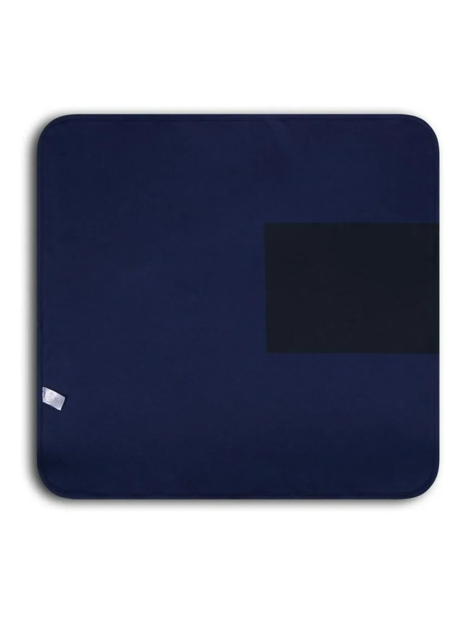 The Little Tailor Baby Soft Jersey Blanket Blue New