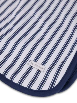 The Little Tailor Baby Soft Jersey Blanket Blue New